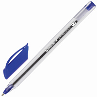 Ручка шариковая масляная BRAUBERG "Extra Glide", СИНЯЯ, трехгранная, узел 1 мм, линия письма 0,5 мм, 141700 фото Ручка шариковая масляная BRAUBERG "Extra Glide", СИНЯЯ, трехгранная, узел 1 мм, линия письма 0,5 мм, 141700