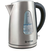 Чайник электрический Vitek VT-7007 серебристый фото Чайник электрический Vitek VT-7007 серебристый