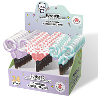 Ножницы FUNSTER (ФАНСТЕР) 130 мм, фигурные ручки ЛЕДЕНЦЫ из ABS пластика, в дисплее, 238853 фото Ножницы FUNSTER (ФАНСТЕР) 130 мм, фигурные ручки ЛЕДЕНЦЫ из ABS пластика, в дисплее, 238853