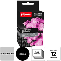 Картридж струйный Комус PGI-425 PGBK PGI-425PGBK для Canon черный совместимый фото Картридж струйный Комус PGI-425 PGBK PGI-425PGBK для Canon черный совместимый