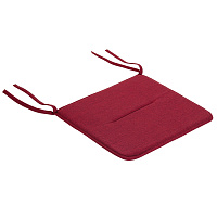 Подушка на стул плоская "РОГОЖКА" 37x37 см, полиэстер, бордовая, PRIMILA (ПРИМИЛА) STANDARD, 700510 фото Подушка на стул плоская "РОГОЖКА" 37x37 см, полиэстер, бордовая, PRIMILA (ПРИМИЛА) STANDARD, 700510