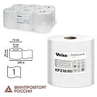 Полотенца бумажные с центральной вытяжкой 200 м, VEIRO (Система M2) COMFORT, 1-слойные, белые, КОМПЛЕКТ 6 рулонов, KP210, КР210 фото Полотенца бумажные с центральной вытяжкой 200 м, VEIRO (Система M2) COMFORT, 1-слойные, белые, КОМПЛЕКТ 6 рулонов, KP210, КР210