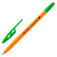 Ручка шариковая BRAUBERG "ULTRA ORANGE", ЗЕЛЕНАЯ, узел 0,7 мм, чернила ГЕРМАНИЯ, наконечник ШВЕЙЦАРИЯ, 143565 фото Ручка шариковая BRAUBERG "ULTRA ORANGE", ЗЕЛЕНАЯ, узел 0,7 мм, чернила ГЕРМАНИЯ, наконечник ШВЕЙЦАРИЯ, 143565