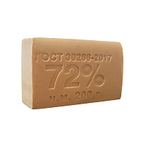 Мыло хозяйственное 72% ММЗ, без обертки, 200г фото Мыло хозяйственное 72% ММЗ, без обертки, 200г