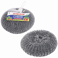 Губка (мочалка) металлическая, сетчатая, 60 г, БОЛЬШАЯ, для посуды, гриля, плиты, LAIMA, 603105 фото Губка (мочалка) металлическая, сетчатая, 60 г, БОЛЬШАЯ, для посуды, гриля, плиты, LAIMA, 603105