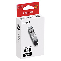 Картридж струйный Canon PGI-480 PGBK 2077C001 черный оригинальный фото Картридж струйный Canon PGI-480 PGBK 2077C001 черный оригинальный