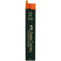 Грифели для механических карандашей Faber-Castell "Super-Polymer", 12шт., 1,0мм, HB фото Грифели для механических карандашей Faber-Castell "Super-Polymer", 12шт., 1,0мм, HB