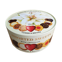 Набор кондитерских изделий Assorted Sweets сдобное печенье и шоколадные конфеты 500 г фото Набор кондитерских изделий Assorted Sweets сдобное печенье и шоколадные конфеты 500 г