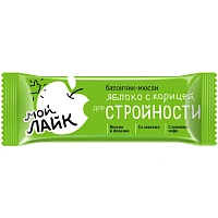 Батончик мюсли Леовит Яблоко с корицей 25 г (30 штук в упаковке) фото Батончик мюсли Леовит Яблоко с корицей 25 г (30 штук в упаковке)