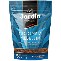 Кофе растворимый сублимированный Jardin Colombia Medelin 240 г (пакет) фото Кофе растворимый сублимированный Jardin Colombia Medelin 240 г (пакет)