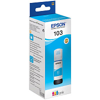 Чернила Epson 103 C13T00S24A голубые оригинальные фото Чернила Epson 103 C13T00S24A голубые оригинальные