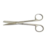 Ножницы хирургические Surgicon прямые с одним острым концом 140 мм