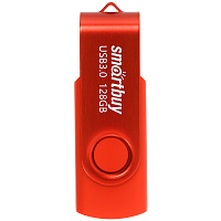 Память Smart Buy "Twist" 128GB, USB 3.0 Flash Drive, красный фото Память Smart Buy "Twist" 128GB, USB 3.0 Flash Drive, красный