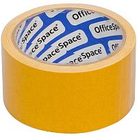 Клейкая лента двусторонняя OfficeSpace, 50мм*10м, полипропилен фото Клейкая лента двусторонняя OfficeSpace, 50мм*10м, полипропилен
