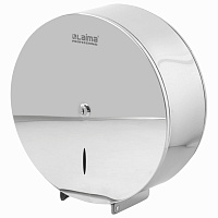 Диспенсер для туалетной бумаги LAIMA PROFESSIONAL INOX, (Система T1) БОЛЬШОЙ, нержавеющая сталь, зеркальный, 605701 фото Диспенсер для туалетной бумаги LAIMA PROFESSIONAL INOX, (Система T1) БОЛЬШОЙ, нержавеющая сталь, зеркальный, 605701