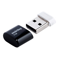 Память Smart Buy "Lara" 8GB, USB 2.0 Flash Drive, черный фото Память Smart Buy "Lara" 8GB, USB 2.0 Flash Drive, черный