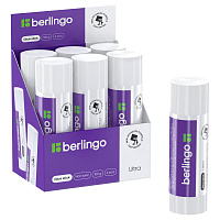 Клей-карандаш Berlingo "Ultra", 100г, ПВП фото Клей-карандаш Berlingo "Ultra", 100г, ПВП