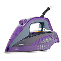 Утюг BRAYER BR4001, OneTemp, 2600 Вт, керамическое покрытие, самоочистка, антикапля, автоотключение, антинакипь фото Утюг BRAYER BR4001, OneTemp, 2600 Вт, керамическое покрытие, самоочистка, антикапля, автоотключение, антинакипь