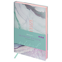 Ежедневник недатированный, А5, 136л., кожзам, Greenwich Line "Mesmerize journal. Refined", тон. блок, фольгир. срез фото Ежедневник недатированный, А5, 136л., кожзам, Greenwich Line "Mesmerize journal. Refined", тон. блок, фольгир. срез