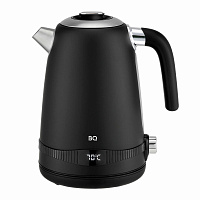 Чайник BQ (БИ-КЬЮ) KT1724SW, 1,7 л, 2200 Вт, закрытый нагревательный элемент, ТЕРМОРЕГУЛЯТОР, черный, 86195511 фото Чайник BQ (БИ-КЬЮ) KT1724SW, 1,7 л, 2200 Вт, закрытый нагревательный элемент, ТЕРМОРЕГУЛЯТОР, черный, 86195511