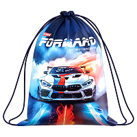 Мешок для обуви 1 отделение ArtSpace "Speed racer", 340*420мм фото Мешок для обуви 1 отделение ArtSpace "Speed racer", 340*420мм