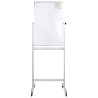 Доска магнитно-маркерная НА СТЕНДЕ 60х90 см, 2-сторонняя, STAFF, 238013