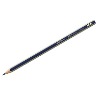 Карандаш чернографитный FABER-CASTELL, 1 шт., "1221", B, корпус черный, 112501 фото Карандаш чернографитный FABER-CASTELL, 1 шт., "1221", B, корпус черный, 112501