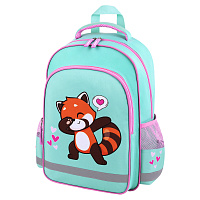 Рюкзак ПИФАГОР SCHOOL, 1 отделение, 3 кармана, "Red panda", 38x28х14 см, 272083 фото Рюкзак ПИФАГОР SCHOOL, 1 отделение, 3 кармана, "Red panda", 38x28х14 см, 272083