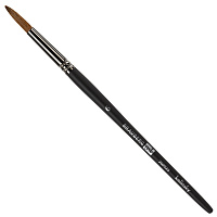 Кисть художественная проф. BRAUBERG ART CLASSIC, колонок, круглая, № 6, короткая ручка, 200935 фото Кисть художественная проф. BRAUBERG ART CLASSIC, колонок, круглая, № 6, короткая ручка, 200935