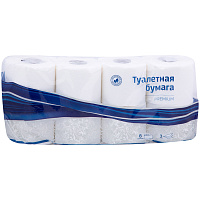 Бумага туалетная OfficeClean "Premium" 3-слойная, 8шт., тиснение, белая фото Бумага туалетная OfficeClean "Premium" 3-слойная, 8шт., тиснение, белая