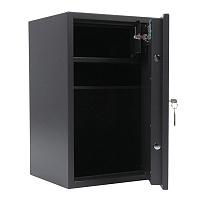 Сейф AIKO "TSN-65Т", 650х435x360 мм, 28 кг, ключевой замок, полка, трейзер, крепление к полу, TSN-65T фото Сейф AIKO "TSN-65Т", 650х435x360 мм, 28 кг, ключевой замок, полка, трейзер, крепление к полу, TSN-65T