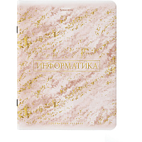 Тетрадь предметная "PASTEL" 48 л., SoftTouch, фольга, ИНФОРМАТИКА, клетка, BRAUBERG, 404315 фото Тетрадь предметная "PASTEL" 48 л., SoftTouch, фольга, ИНФОРМАТИКА, клетка, BRAUBERG, 404315