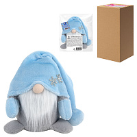 Украшение новогоднее интерьерное 17 см "Волшебный Гном", полиэстер, ЗОЛОТАЯ СКАЗКА, 592525