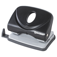Дырокол BRAUBERG "Original", до 20 листов, черный, 222539 фото Дырокол BRAUBERG "Original", до 20 листов, черный, 222539