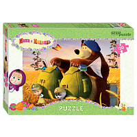 Пазл STEP puzzle company Маша и Медведь-2 120 деталей фото Пазл STEP puzzle company Маша и Медведь-2 120 деталей
