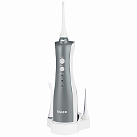 Ирригатор для полости рта (НДС 10%) B.WELL TH-912, портативный, емкость резервуара 0,15 л, 5 насадок, бело-серый фото Ирригатор для полости рта (НДС 10%) B.WELL TH-912, портативный, емкость резервуара 0,15 л, 5 насадок, бело-серый