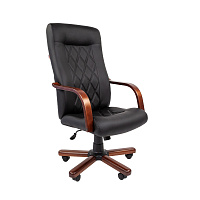 Кресло для руководителя Easy Chair 430 TPU черное (экокожа, металл) фото Кресло для руководителя Easy Chair 430 TPU черное (экокожа, металл)