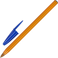 Ручка шариковая неавтоматическая Bic Orange синяя (толщина линии 0.3 мм) фото Ручка шариковая неавтоматическая Bic Orange синяя (толщина линии 0.3 мм)