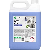 Чистящее средство с дезинфицирующим эффектом Grass Deso С10 5 л (концентрат) фото Чистящее средство с дезинфицирующим эффектом Grass Deso С10 5 л (концентрат)