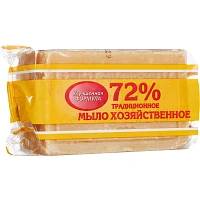 Мыло хозяйственное Меридиан 72% 200 г фото Мыло хозяйственное Меридиан 72% 200 г