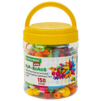 Конструктор POP-BEADS для творчества, игр и создания украшений, 150 бусин, основы для браслетов, колец, BRAUBERG KIDS, 664697 фото Конструктор POP-BEADS для творчества, игр и создания украшений, 150 бусин, основы для браслетов, колец, BRAUBERG KIDS, 664697