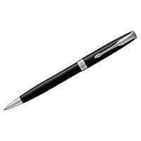 Ручка шариковая Parker Sonnet Lacquer Deep Black CT цвет чернил черный, цвет корпуса черный (артикул производителя 1931502) фото Ручка шариковая Parker Sonnet Lacquer Deep Black CT цвет чернил черный, цвет корпуса черный (артикул производителя 1931502)