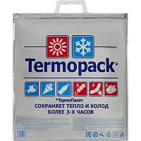 Термопакет Termopack Премиум 3-х слойный металлизированная пленка серебристый 42x45 см фото Термопакет Termopack Премиум 3-х слойный металлизированная пленка серебристый 42x45 см