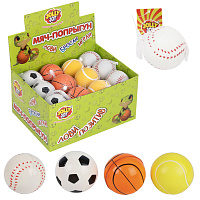 Мяч-попрыгун СПОРТ, 6 см, ТПР, ассорти, 4 вида, JOLLY JOT (ДЖОЛЛИ ДЖОТ), 666125