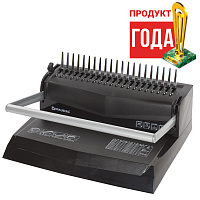 Переплетная машина для пластиковой пружины BRAUBERG B12, пробивает до 12 листов, сшивает до 450 листов, 530959 фото Переплетная машина для пластиковой пружины BRAUBERG B12, пробивает до 12 листов, сшивает до 450 листов, 530959