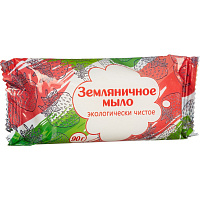 Мыло туалетное Банное Земляничное 90 г фото Мыло туалетное Банное Земляничное 90 г