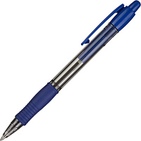 Ручка шариковая автоматическая Pilot BPGP-10R-M-L синяя (толщина линии 0.25 мм) фото Ручка шариковая автоматическая Pilot BPGP-10R-M-L синяя (толщина линии 0.25 мм)