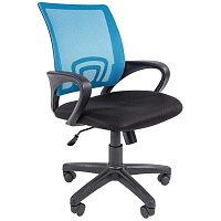 Кресло офисное Easy Chair 304 ТС Net голубое/черное (сетка/ткань, пластик) фото Кресло офисное Easy Chair 304 ТС Net голубое/черное (сетка/ткань, пластик)