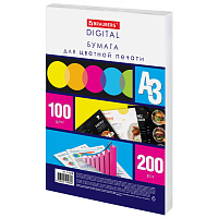 Бумага для цветной лазерной печати БОЛЬШОЙ ФОРМАТ (297х420), А3, 100 г/м2, 200 л., BRAUBERG, 115378 фото Бумага для цветной лазерной печати БОЛЬШОЙ ФОРМАТ (297х420), А3, 100 г/м2, 200 л., BRAUBERG, 115378
