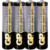 Батарейка GP Supercell AAA (R03) 24S солевая Цена за 1 батарейку фото Батарейка GP Supercell AAA (R03) 24S солевая Цена за 1 батарейку